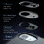 iPhone 17e / 16e Armor Precise Hole PC Hybrid TPU Phone Case - Transparent