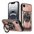 iPhone 17e / 16e Armor Rotating Holder MagSafe Phone Case - Rose Gold