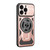 iPhone 17e / 16e Armor Rotating Holder MagSafe Phone Case - Rose Gold