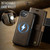 iPhone 17e / 16e AutSpace A05 2 in 1 Retro Calf Texture MagSafe Magnetic Phone Case - Brown