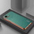 iPhone 17e / 16e AZNS Electroplated Edge Carbon Fiber Texture Phone Case - Green