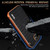 iPhone 17e / 16e AZNS Electroplated Frame Crocodile Texture Full Coverage Phone Case - Blue