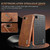 iPhone 17e / 16e AZNS Electroplated Frame Crocodile Texture Full Coverage Phone Case - White