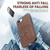 iPhone 17e / 16e AZNS K1 Series Card Slot Business Phone Case - Brown