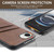 iPhone 17e / 16e AZNS K1 Series Card Slot Business Phone Case - Brown