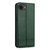 iPhone 17e / 16e AZNS Magnetic Calf Texture Flip Leather Phone Case - Dark Green