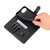 iPhone 17e / 16e AZNS Skin Feel Calf Texture Flip Leather Phone Case - Black