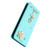iPhone 17e / 16e Ballet Girl Diamond Studded RFID Vegan Leather Phone Case - Mint Green