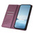 iPhone 17e / 16e Ballet Girl Diamond Studded RFID Vegan Leather Phone Case - Violet