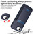 iPhone 17e / 16e BETOPNICE Vertical Flip Detachable MagSafe Wallet Phone Case - Blue