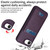 iPhone 17e / 16e BETOPNICE Vertical Flip Detachable MagSafe Wallet Phone Case - Purple