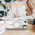 iPhone 17e / 16e Bright Color Clear MagSafe Lens Frame Holder Phone Case - Black