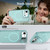 iPhone 17e / 16e Bright Color Imitation Camera Bracket Magsafe Phone Case - Midnight Black