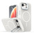 iPhone 17e / 16e Bright Color Imitation Camera Bracket Magsafe Phone Case - Summit Stone
