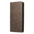 iPhone 17e / 16e Business Solid Color Magnetic RFID Leather Phone Case - Brown