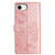 iPhone 17e / 16e Butterflies and Flowers Leather Phone Case - Rose Gold