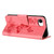 iPhone 17e / 16e Butterfly Embossed Flip Leather Phone Case - Pink