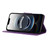 iPhone 17e / 16e Butterfly Embossed Flip Leather Phone Case - Purple