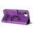 iPhone 17e / 16e Butterfly Embossed Flip Leather Phone Case - Purple