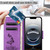 iPhone 17e / 16e Butterfly Embossed Flip Leather Phone Case - Purple