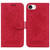 iPhone 17e / 16e Butterfly Rose Embossed Leather Phone Case - Red