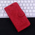iPhone 17e / 16e Butterfly Rose Embossed Leather Phone Case - Red