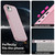iPhone 17e / 16e Candy Diamond Frosted PC Hybrid TPU Phone Case - Red