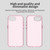iPhone 17e / 16e Candy Diamond Frosted PC Hybrid TPU Phone Case - Red