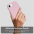 iPhone 17e / 16e Candy Diamond Frosted PC Hybrid TPU Phone Case - Red