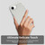 iPhone 17e / 16e Candy Diamond Frosted PC Hybrid TPU Phone Case - White