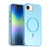 iPhone 17e / 16e Candy Diamond Magsafe Frosted PC Hybrid TPU Phone Case - Blue