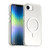 iPhone 17e / 16e Candy Diamond Magsafe Frosted PC Hybrid TPU Phone Case - White
