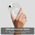 iPhone 17e / 16e Candy Diamond Magsafe Frosted PC Hybrid TPU Phone Case - White