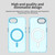 iPhone 17e / 16e Candy Magsafe PC Hybrid TPU Phone Case - Blue