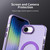 iPhone 17e / 16e Candy Magsafe PC Hybrid TPU Phone Case - Purple