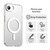 iPhone 17e / 16e Candy Magsafe PC Hybrid TPU Phone Case - White
