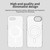 iPhone 17e / 16e Candy Magsafe PC Hybrid TPU Phone Case - White