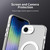 iPhone 17e / 16e Candy Magsafe PC Hybrid TPU Phone Case - White