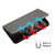 iPhone 17e / 16e Carbon Fiber Texture Magnetic Flip Leather Phone Case - Grey