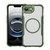 iPhone 17e / 16e Carbon Fiber Texture MagSafe Translucent Phone Case - Green