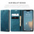 iPhone 17e / 16e CaseMe 013 Multifunctional Horizontal Flip Leather Phone Case - Blue