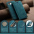 iPhone 17e / 16e CaseMe 013 Multifunctional Horizontal Flip Leather Phone Case - Blue