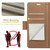 iPhone 17e / 16e CaseMe 023 Butterfly Buckle Litchi Texture RFID Anti-theft Leather Phone Case - Brown