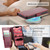 iPhone 17e / 16e CaseMe 023 Butterfly Buckle Litchi Texture RFID Anti-theft Leather Phone Case - Red