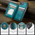iPhone 17e / 16e CaseMe C22 Card Slots Holder RFID Anti-theft Phone Case - Green