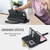 iPhone 17e / 16e CaseMe C30 Card Slots Zipper Wallet Leather Phone Case - Black