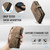 iPhone 17e / 16e CaseMe C30 Card Slots Zipper Wallet Leather Phone Case - Brown
