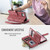iPhone 17e / 16e CaseMe C30 Card Slots Zipper Wallet Leather Phone Case - Red