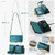 iPhone 17e / 16e CaseMe C36 Card Slots Zipper Wallet RFID Anti-theft Leather Phone Case - Blue