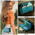 iPhone 17e / 16e CaseMe C36 Card Slots Zipper Wallet RFID Anti-theft Leather Phone Case - Blue